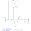 KOMET® UniTurn® másoló betétkés, jobbos  2,7 mm
