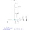 KOMET® UniTurn® másoló betétkés, jobbos  1,4 mm