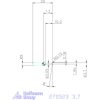 KOMET® UniTurn® másoló betétkés, jobbos  3,7 mm