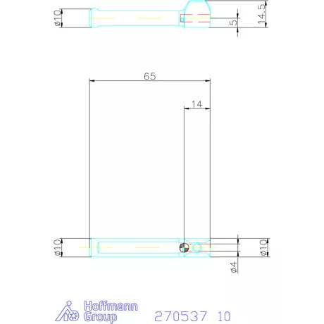 simturn AX késszár D = 4 mm 10 mm