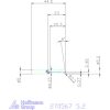 simturn AX kiesztergáló betét, balos  5,2 mm