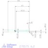 simturn AX kiesztergáló betét, balos  6,2 mm