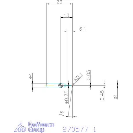 simturn AX kiesztergáló betét, jobbos CBN  1 mm