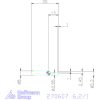 simturn AX horonybeszúró betét, jobbos  6,2/1 mm
