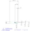 simturn AX horonybeszúró betét, jobbos  7,2/2 mm