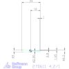 simturn AX horonybeszúró betét, jobbos  4,2/1 mm