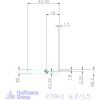 simturn AX horonybeszúró betét, jobbos  6,2/1,5 mm