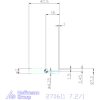 simturn AX horonybeszúró betét, jobbos  7,2/1 mm