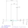 simturn AX horonybeszúró betét, jobbos  5,2/1,5 mm