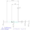simturn AX horonybeszúró betét, jobbos  5,2/2 mm