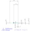 simturn AX horonybeszúró betét, balos  4,2/1 mm