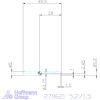 simturn AX horonybeszúró betét, balos  5,2/1,5 mm