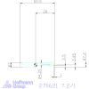 simturn AX horonybeszúró betét, balos  7,2/1 mm