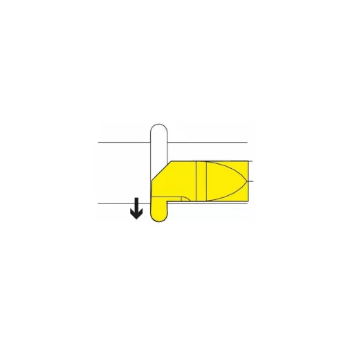 simturn AX horonybeszúró betét, teljes rádiusz, jobbos  5,2/1 mm