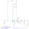 simturn AX axiális beszúró betét csapokon, balos  6,2/1,5 mm