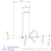 simturn AX axiális beszúró betét furatokhoz, jobbos  6,2/1,5 mm