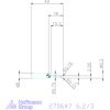 simturn AX axiális beszúró betét furatokhoz, balos  6,2/3 mm
