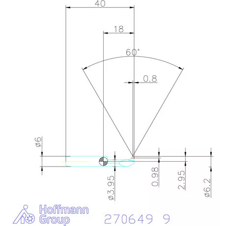 simturn AX menetesztergálás, részprofil 60°, belső jobbos  9