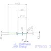 simturn AX másolóbetét, jobbos  3 mm