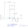 simturn AX másolóbetét, balos  4 mm