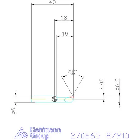 simturn AX menetesztergáló betét, teljes profil 60°, belső jobbos  8/M10