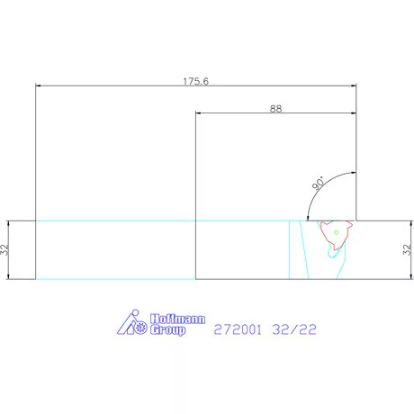 Garant Esztergakés 32/22 mm