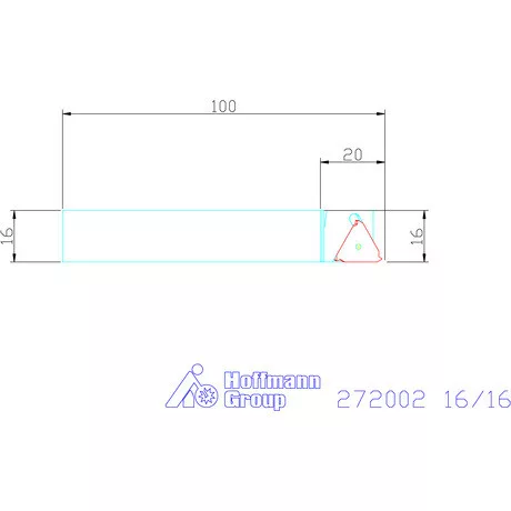 Garant Esztergakés 16/16 mm