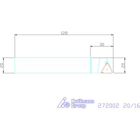 Garant Esztergakés 20/16 mm