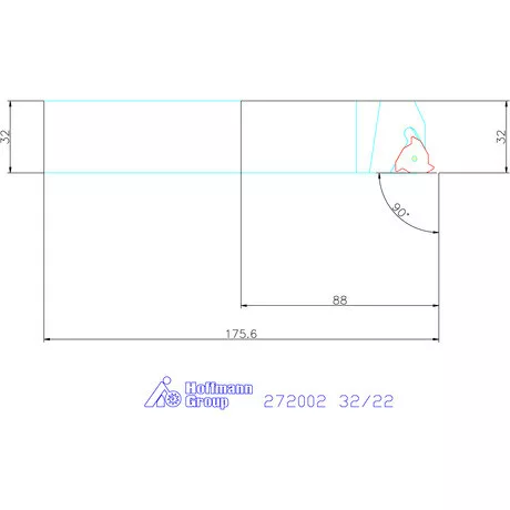 Garant Esztergakés 32/22 mm