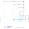 Garant Garant Master Eco esztergakés körmös szorítással 25/16 mm