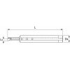 Garant Furatkés fix dőlésszöggel 2,5° 43/9,3 mm