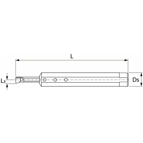 Garant Furatkés fix dőlésszöggel 2,5° 44/9,3 mm