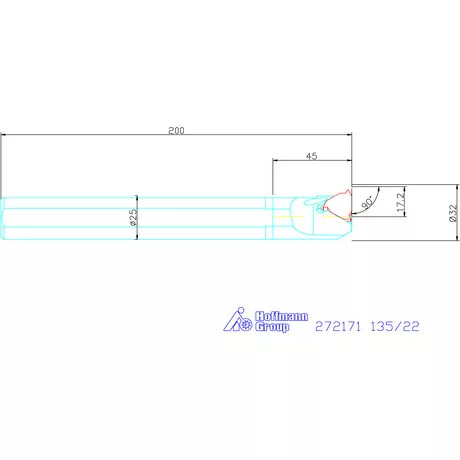 Garant Furatkés 135/22 mm