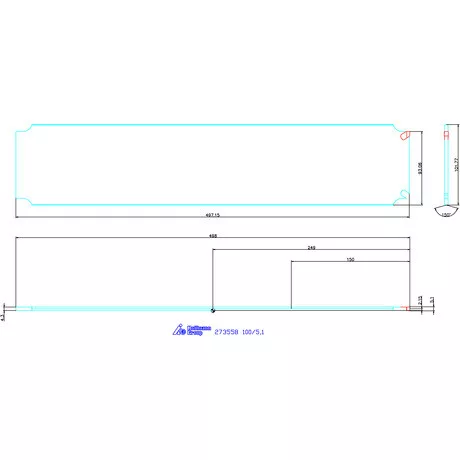 Garant Leszúró penge Heavy Duty 100/5,1 mm