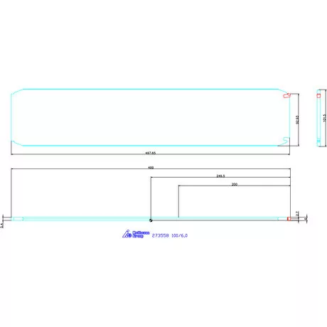 Garant Leszúró penge Heavy Duty 100/6,0 mm