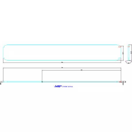 Garant Leszúró penge Heavy Duty 100/8,0L mm