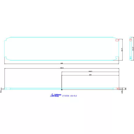 Garant Leszúró penge Heavy Duty 100/8,0 mm