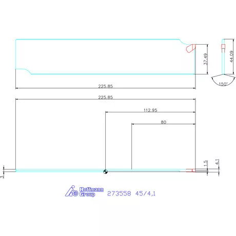 Garant Leszúró penge Heavy Duty 45/4,1 mm