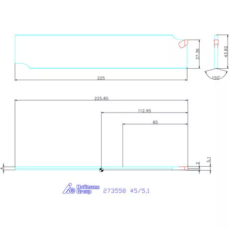 Garant Leszúró penge Heavy Duty 45/5,1 mm