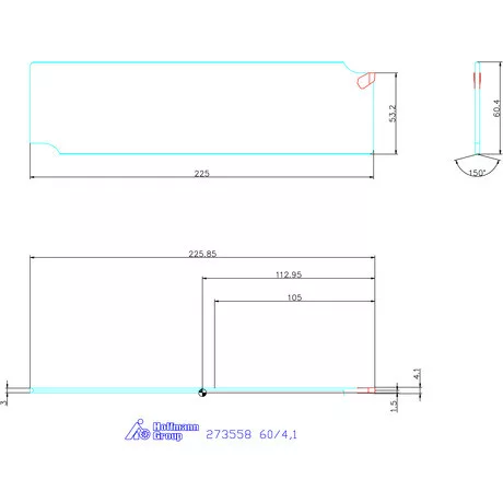 Garant Leszúró penge Heavy Duty 60/4,1 mm