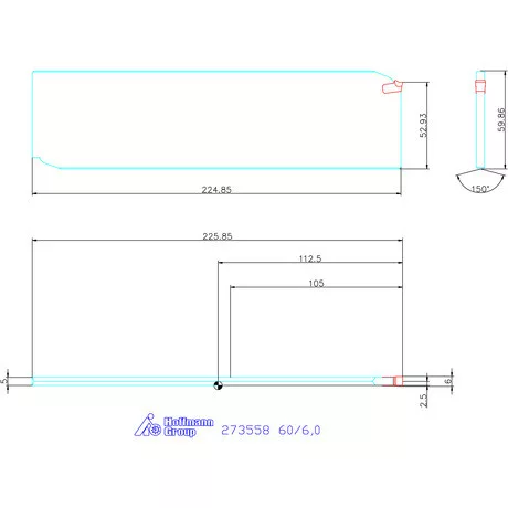 Garant Leszúró penge Heavy Duty 60/6,0 mm