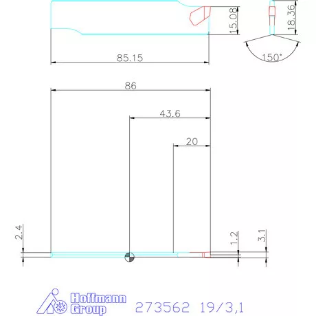 Garant Eco leszúró penge 19/3,1 mm
