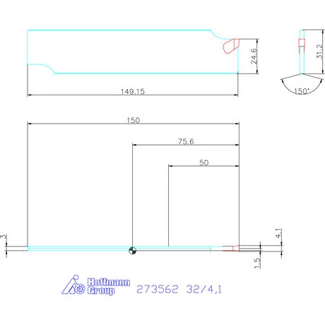 Garant Eco leszúró penge 32/4,1 mm