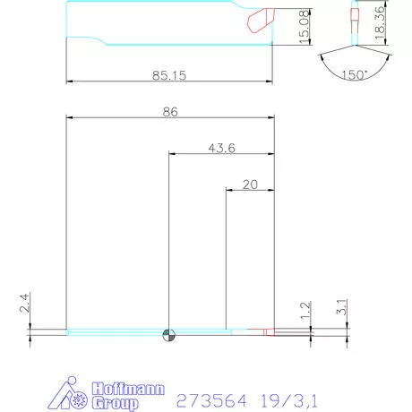 Garant Eco leszúró penge 19/3,1 mm