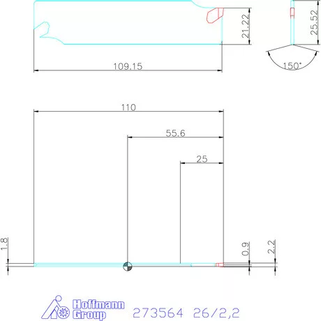 Garant Eco leszúró penge 26/2,2 mm