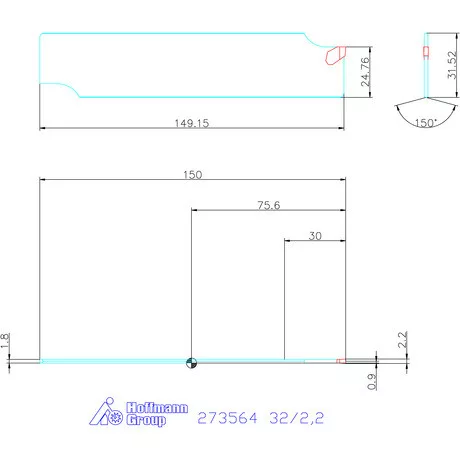 Garant Eco leszúró penge 32/2,2 mm
