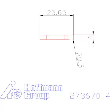 Garant Le- / beszúró lapka 4 mm