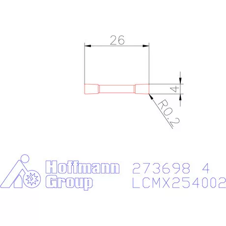 Garant Le- / beszúró lapka 4 mm