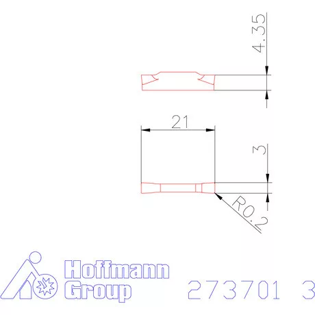Garant Le- / beszúró lapka 3 mm