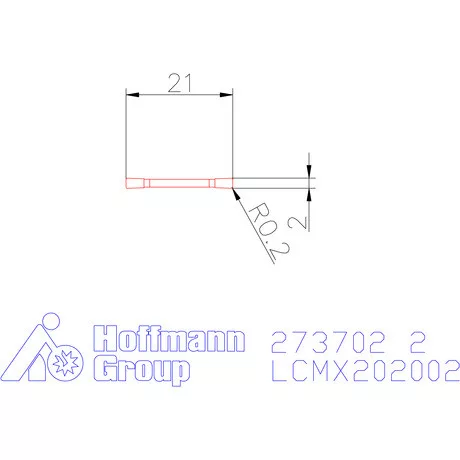 Garant Le- / beszúró lapka 2 mm
